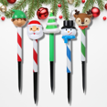 thumbnail image 5 of House Solar-Powered Christmas Character Stake Lights Assorted Among Santa, Elf, Reindeer, Christmas Tree, and Snowman for Christmas Decorations Home Party Supplies -  4ct-13.5-in., 5 of 5