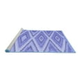 thumbnail image 2 of Ahgly Company Machine Washable Indoor Rectangle Southwestern Blue Country Area Rugs, 2' x 3', 2 of 4