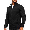 thumbnail image 2 of Langwyqu Spring Fall Men Long Sleeve Zipper Cardigan Hoodies With Pocket, 2 of 5