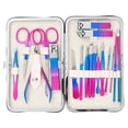 thumbnail image 1 of 15pcs Nail Clippers Kit Manicure Pliers Kit Stainless Steel Nail Scissors Grooming Kit, 1 of 7