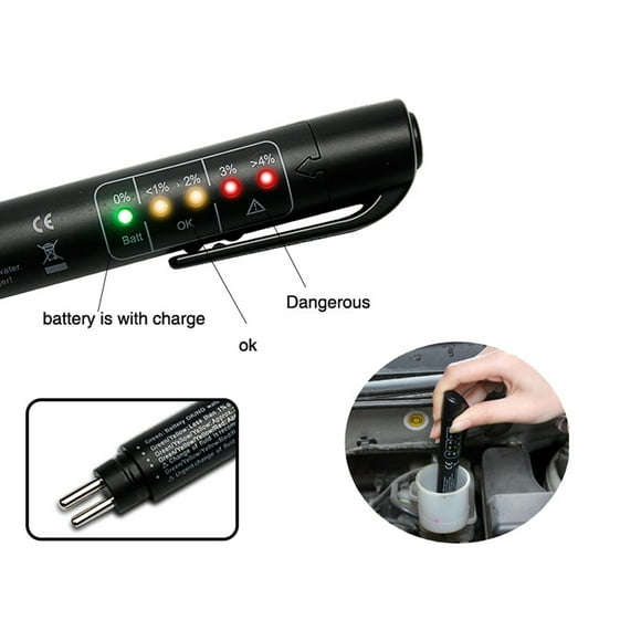 Testeur de Liquide de Frein Auto Portable Stylo de Test Numérique de Qualité d'Huile de Frein Détecteur d'Huile de Frein