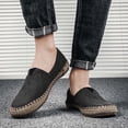 thumbnail image 2 of Summer Braided Linen Shoes Men's Old North Breathable Lightweight Fisherman Shoes Men's Casual Canvas Shoes Men’S Shoes, 2 of 8