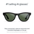 thumbnail image 3 of Ray-Ban Meta (Gen 2), Skyler, Shiny Black, Transitions® Graphite Green Lenses | Smart AI Glasses, 3 of 8
