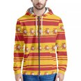 thumbnail image 1 of 2022 Qatar Football World Cup Zip Hooded Sweater Netherlands Spain Brazil Fans Cheering Jacket, 1 of 5