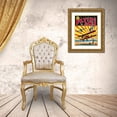 thumbnail image 3 of Mayshark, C.B. 19x24 Gold Ornate Wood Framed with Double Matting Museum Art Print Titled - Flying Aces over the Rising Sun, 3 of 4