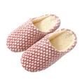 thumbnail image 5 of KYAIGUO Slippers for Women Mens,Shoes Home Couple Warm Cotton Slippers Warm Shoes Indoor Silent Winter Home Indoor Soft Sole Slippers Gifts for Women House Slippers for Woman, 5 of 9