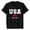 #03-Black, variant on 4th of July Shirts for Family Matching Parents Kids Patriotic USA T-Shirt American Flag 1776 Tee Tops