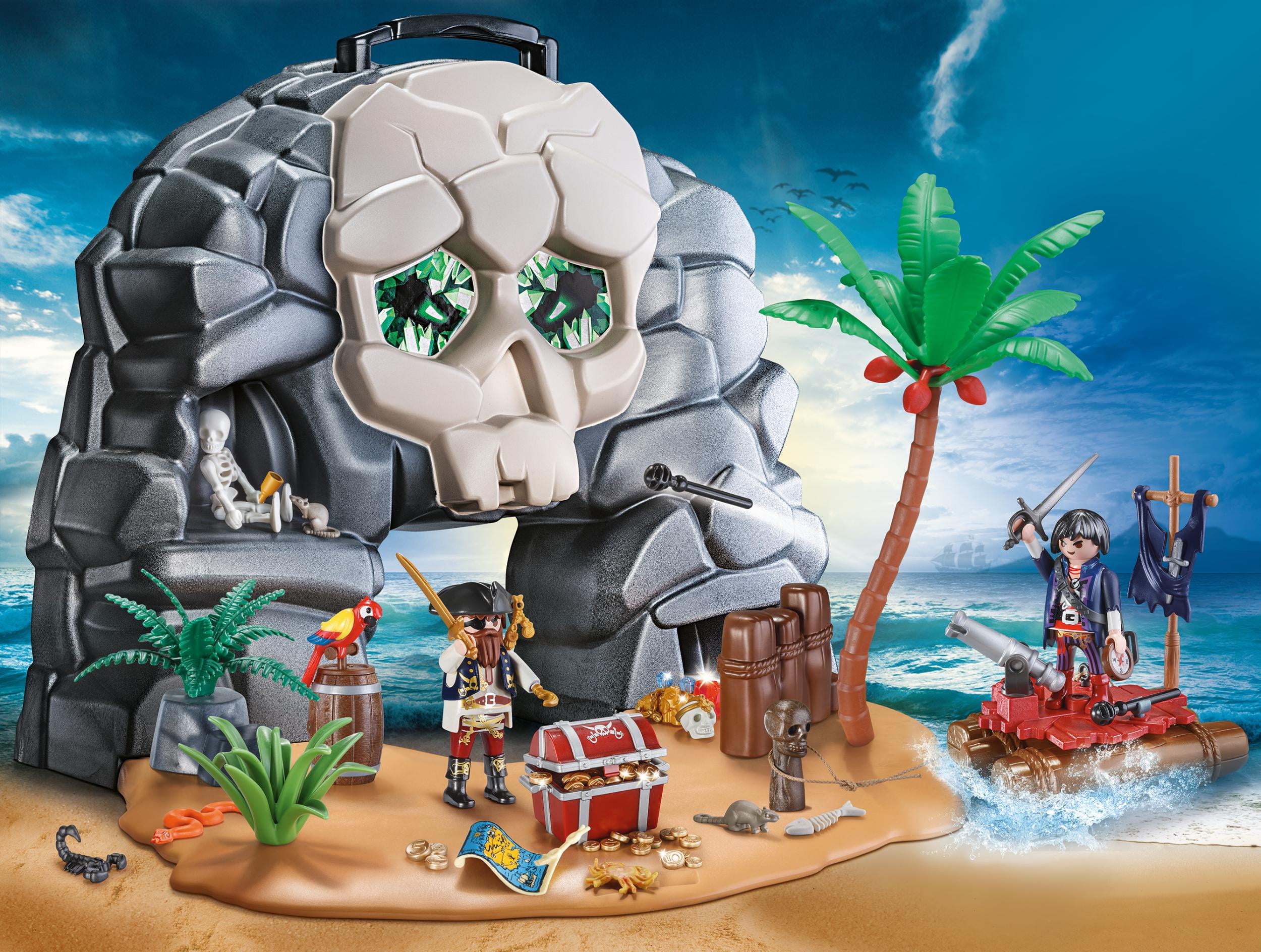 Playmobil pirate sales skull island