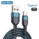 thumbnail image 2 of Cable USB tipo C Vumpach, cable de datos de carga rápida, cable cargador tipo C para iPhone 15, Samsung S21, A51, Xiaomi Mi 10, Redmi, Huawei., 2 of 5