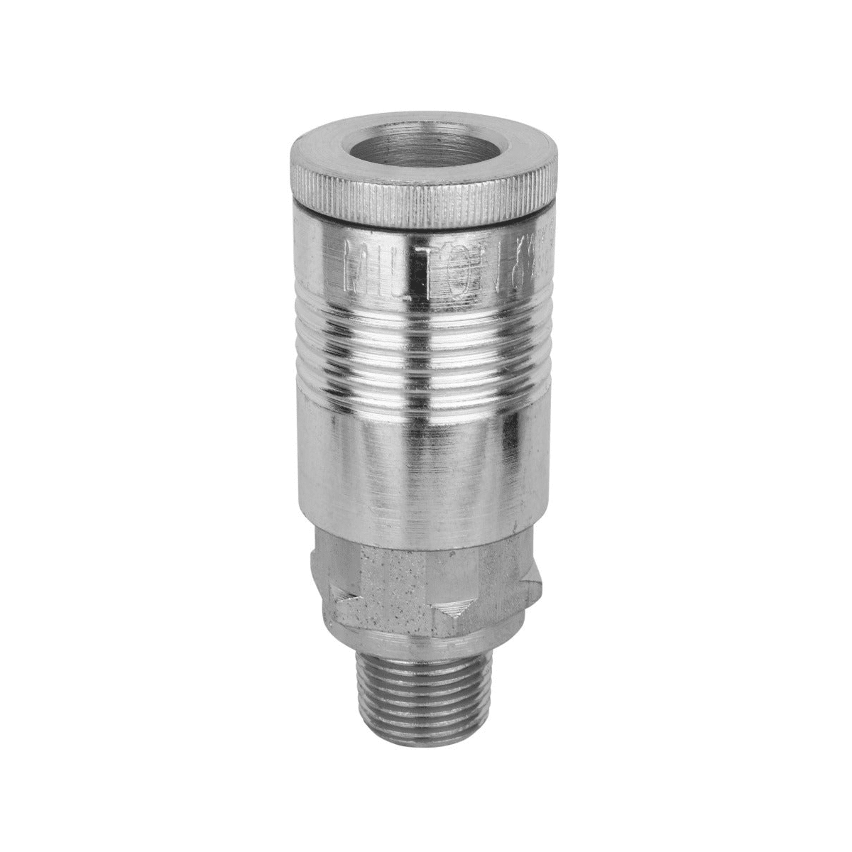 Milton Industries, Inc. 3/8 In. MNPT V Style High Flow Coupler-S-767...