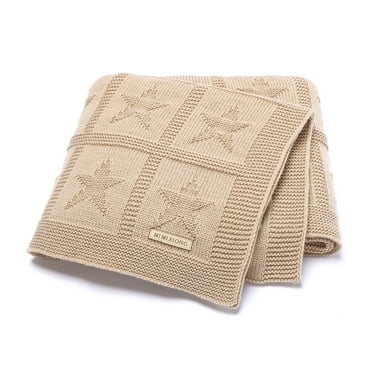 Newborn Baby Blanket Knitted Infant Girl Boy Bed Quilt 100*80 CM Stroller Swaddling Super Soft Fashion Solid