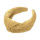 thumbnail image 1 of Diadema Anudada Ancha De Terciopelo, Diadema Para Mujer, Aro Para El Cabello, Beige, 1 of 7