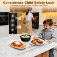 thumbnail image 6 of Electric Warming Tray, Large Warming Mat Food Warmer with Adjustable Temperature Controls for Parties Buffets, 6 of 10