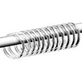 thumbnail image 5 of DecorRack Shower Curtain Hooks, Clear Plastic Shower Curtain Rings (12 Pc), 5 of 9