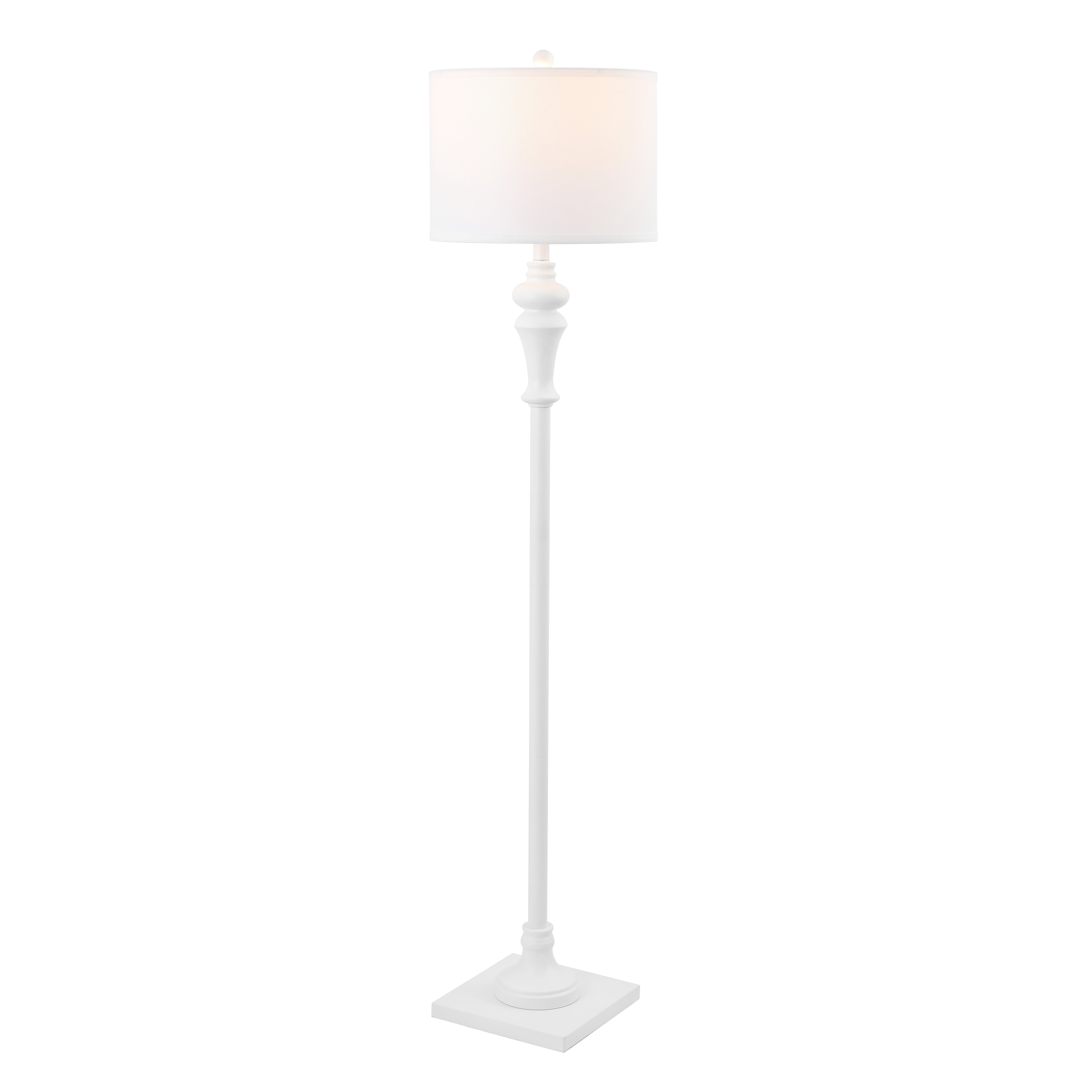Safavieh Norla 61" Mid-Century White Floor Lamp