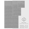 thumbnail image 4 of Juego de toallas American Soft Linen Premium de 3 piezas, 100% algodón, 4 of 9