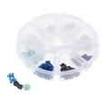 thumbnail image 3 of Caja de 260 Uds Abalorios de Flores Perfecl de Plástico ABS Flatback Cabochons, 3 of 8