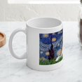 thumbnail image 4 of CafePress - LIC Starry Night Cavalier Blenheim Pu Mug - 11 oz Ceramic Mug - Novelty Coffee Tea Cup, 4 of 6