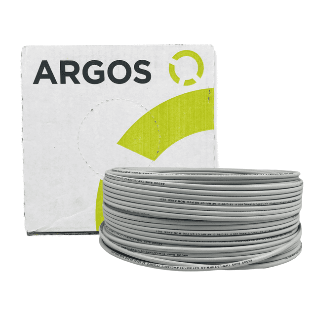 CABLE CALIBRE 12 THW-LS ARGOS Para sistemas de distribución a baja tensión e iluminación, en edificios públicos y habitacionales