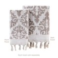 thumbnail image 3 of Toalla de mano SKL Home Mirage Fringe, 100% algodón turco (paquete de 2), 3 of 5