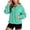 Mint Green, variant on Yuhangmm Hooded Sweatshirt Women Zip Up Hoodie Pullover Long Sleeve Pocket Drawstring Casual Sweatshirt for Comfortable Winter Style with Cozy Material Purple L
