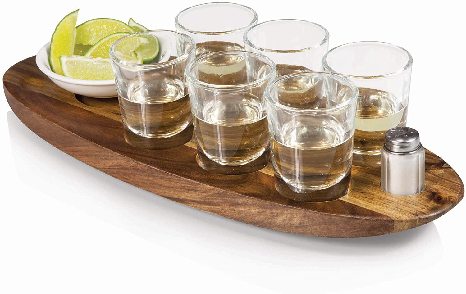  Cantinero Shot Glass Set with Tray Tequilla Shot Glasses Cocktail