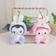 thumbnail image 3 of LLavero de Hello Kitty de 14Cm para mujer, muñeco de peluche con diseño de Sanrio, Kuromi, Cinnamoroll, Gato de vestidor cruzado, Kawaii, My Melody, Anime, peluche de dibujos animados, 3 of 4