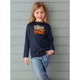 thumbnail image 2 of Trick Or Treat Retro Candycorn Long Sleeve Toddler -Image by Shutterstock,  4 Toddler, 2 of 4