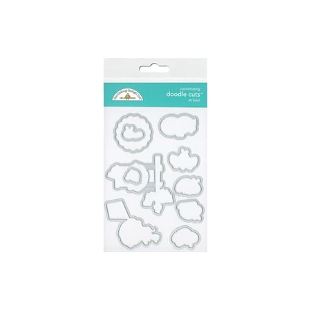 UPC: 0842715063327 | Doodlebug Spring Doodle Cuts Die Oh Boy