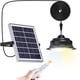 thumbnail image 1 of FloreceBien Luces solares para interiores y exteriores, luz solar para cobertizo con control remoto, iluminación de brillo y sincronización, luces colgantes con energía solar ajustables para el, 1 of 7
