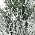 thumbnail image 4 of Allstate 77" Snowed Cedar Twig Artificial Christmas Garland, 4 of 4