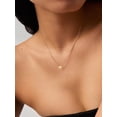 thumbnail image 3 of U7 Mother's Day Gifts for Women 14K Gold Plated Letter Pendant with Sparkle Cubic Zirconia Tiny Heart Letter Initial U Necklace Choker, 3 of 8