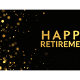 thumbnail image 4 of Black Background Happy Retirement Banner with Golden Stars and Sparkles Party Decorations Photography Props Backdrop for Retirement Parties Celebrations Gatherings Events, 4 of 8