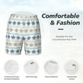 thumbnail image 5 of Lsque Mens Swim Trunks Sea Turtle Pattern - Bathing Suit Compression Liner - Beach Swim Shorts Swimwear - (S-3XL) - Stretch Quick Dry -XX-Large, 5 of 9