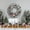 Green, variant on Northlight Pre-Lit Battery Operated Snowy Bristle Pine Christmas Wreath - 24" - Warm White LED