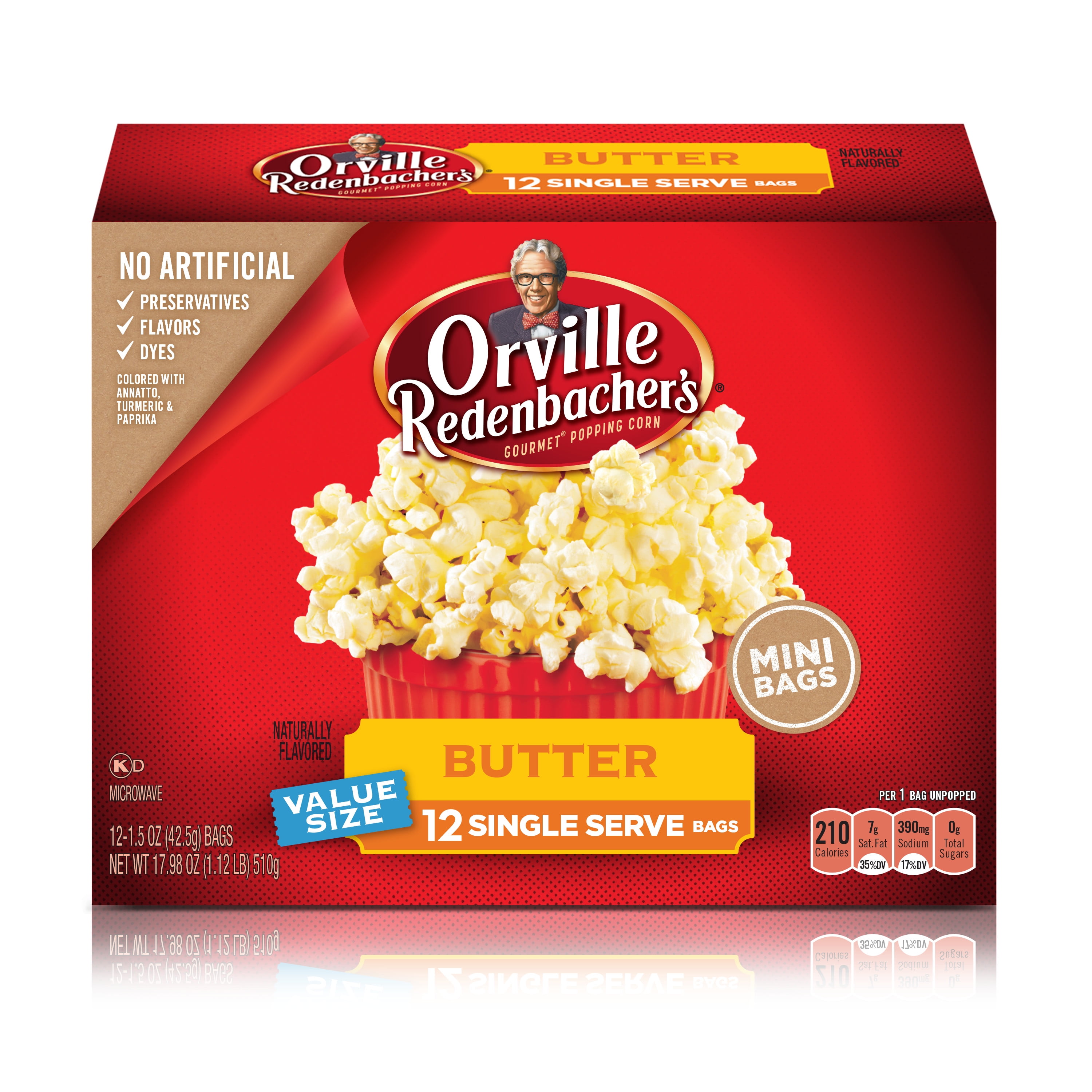 Orville Redenbacher S Er Popcorn 1 5 Ounce Single Serve Bag 12 Orville Redenbacher S Er Popcorn 1 5 Ounce Single Serve Bag 12 Count