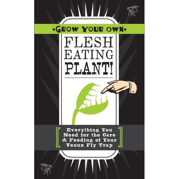 Pre-Owned Grow Your Own Flesh-Eating Plants!: Everything You Need for the Care & Feeding of Your Venus Fly Trap [With Seeds, Seed Starter, Mini-Terrarium,... (Product Bundle) 1604332239 9781604332230
