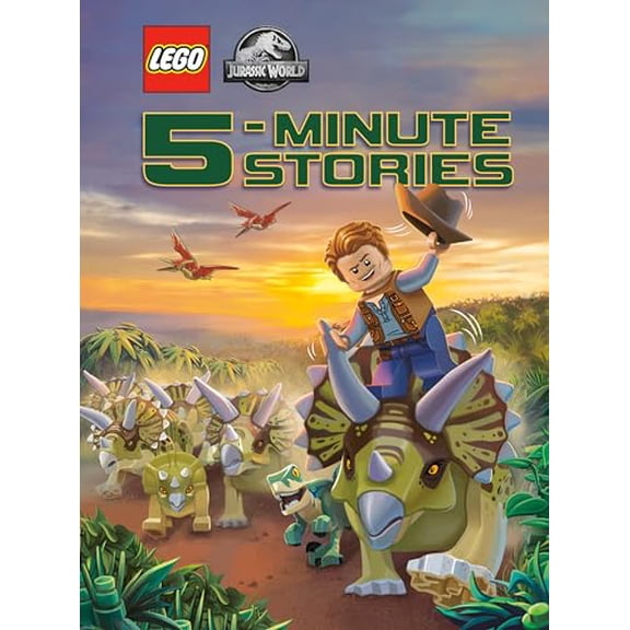 Pre-Owned Lego Jurassic World 5-Minute Stories Collection (Lego Jurassic World) (Hardcover) 059337939X 9780593379394