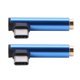 thumbnail image 3 of Adaptador de conector para auriculares NikouMX 2 piezas tipo C a 3,5 mm negro, 3 of 8