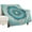 style, variant on Mandala Teal Floral Art Blanket Soft Cozy Flannel Blanket for man women