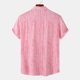 thumbnail image 5 of Hombres Casual Botones Playa Sin posicionamiento Estampado Turndown Camisa de manga corta Blusa Pompotops oipoqjl47960, 5 of 9