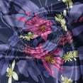 thumbnail image 7 of Ambesonne Floral Valance & Curtain, Tropicana Orchids Hawaii, 55"x30", Violet Magenta Indigo, 7 of 7