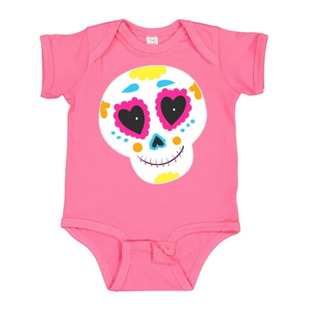 

Inktastic Decorated Skull Gift Baby Boy or Baby Girl Bodysuit