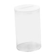 thumbnail image 3 of Alcancía de acrílico transparente, tarro de ahorros que se puede abrir, adornos para el hogar, contenedor de monedas. Tapa blanca L, 3 of 9