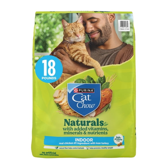 [Multiple Sizes] Purina Cat Chow Hairball, Healthy Weight, Indoor, Natural Dry Cat Food, Naturals Indoor