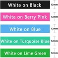 thumbnail image 3 of Compatible con Brother Label Maker P Touch TZe TZ Cinta 12 mm 0,47 pulgadas laminada (blanca), 3 of 4