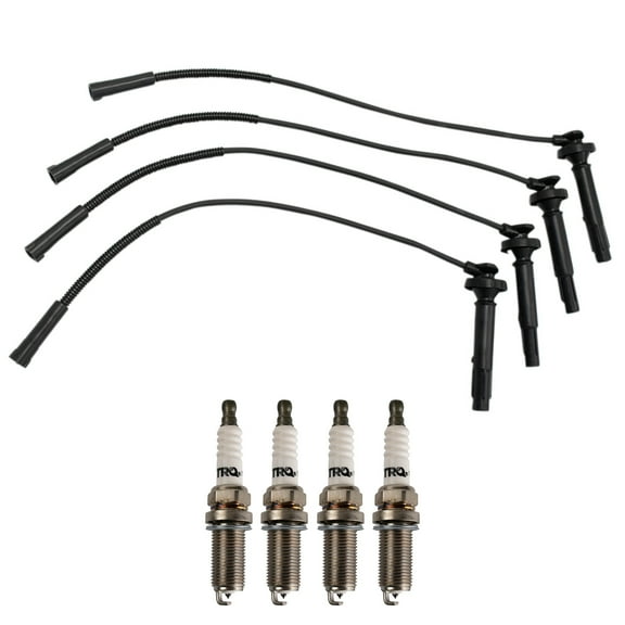 TRQ Ignition Kit Spark Plug & Wire Set For Subaru Outback Legacy H4 2.5L TKA01248