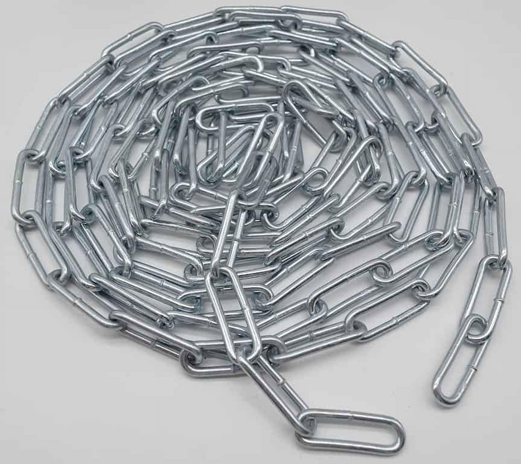 4 Straight Link Coil Chain, 10 