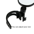 thumbnail image 3 of Bicycle Rear View Mirror Reflection Components Mountain Bikes Simple Installing Structure Modification Accessory Front Convex Cycling Mirrors Modified Parts, 3 of 9