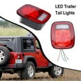 thumbnail image 1 of SPRING 39LED Feu Arrière LED Plaque d'Immatriculation Pièces de Lampe Installation Facile Réparation Remplacement pour Jeep pour Wrangler YJ TJ, 1 of 9